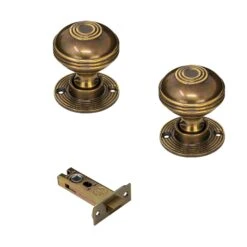 Ringed Brass Door Knobs 30 Ringed Brass Door Knobs -Doorway Designs Store 3InchLatch 74c33433 9302 4afd 8aa6 7fd26d9cdf59
