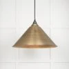 Hockley Ceiling Light In Antique Brass