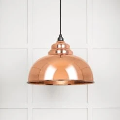 Harborne Ceiling Light In Copper