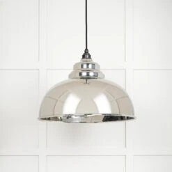 Harborne Ceiling Light In Nickel