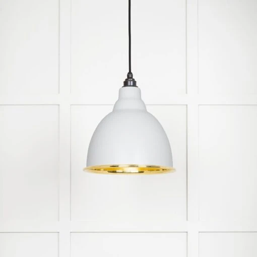 Brindley Ceiling Light In Flock