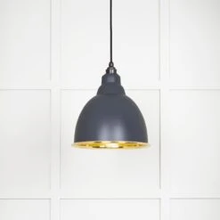 Brindley Ceiling Light In Slate