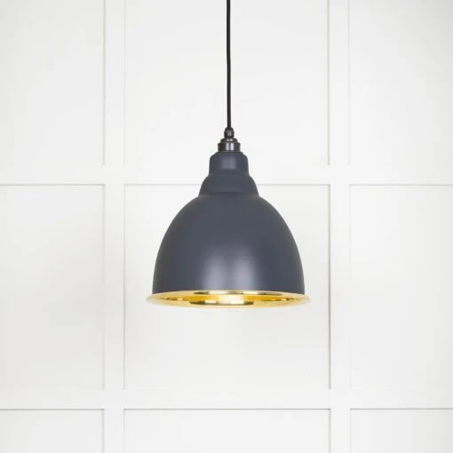 Brindley Ceiling Light In Slate