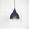 Brindley Ceiling Light In Soot