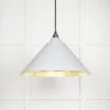 Hockley Ceiling Light In Flock