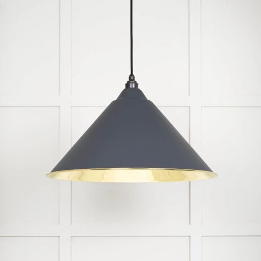 Hockley Ceiling Light In Slate