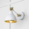 Brindley Wall Light In Flock