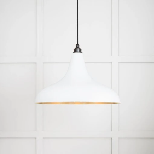 Frankley Ceiling Light In Flock