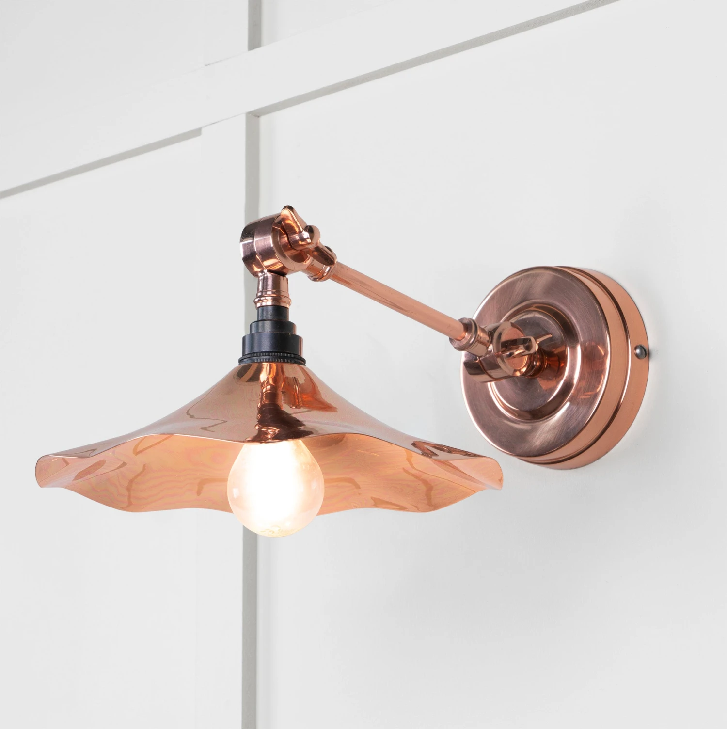 Flora Wall Light In Copper 1 Flora Wall Light In Copper