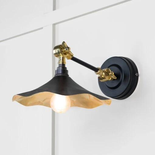 Flora Wall Light In Elan Black