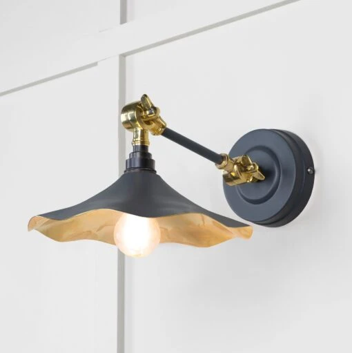 Flora Wall Light In Slate