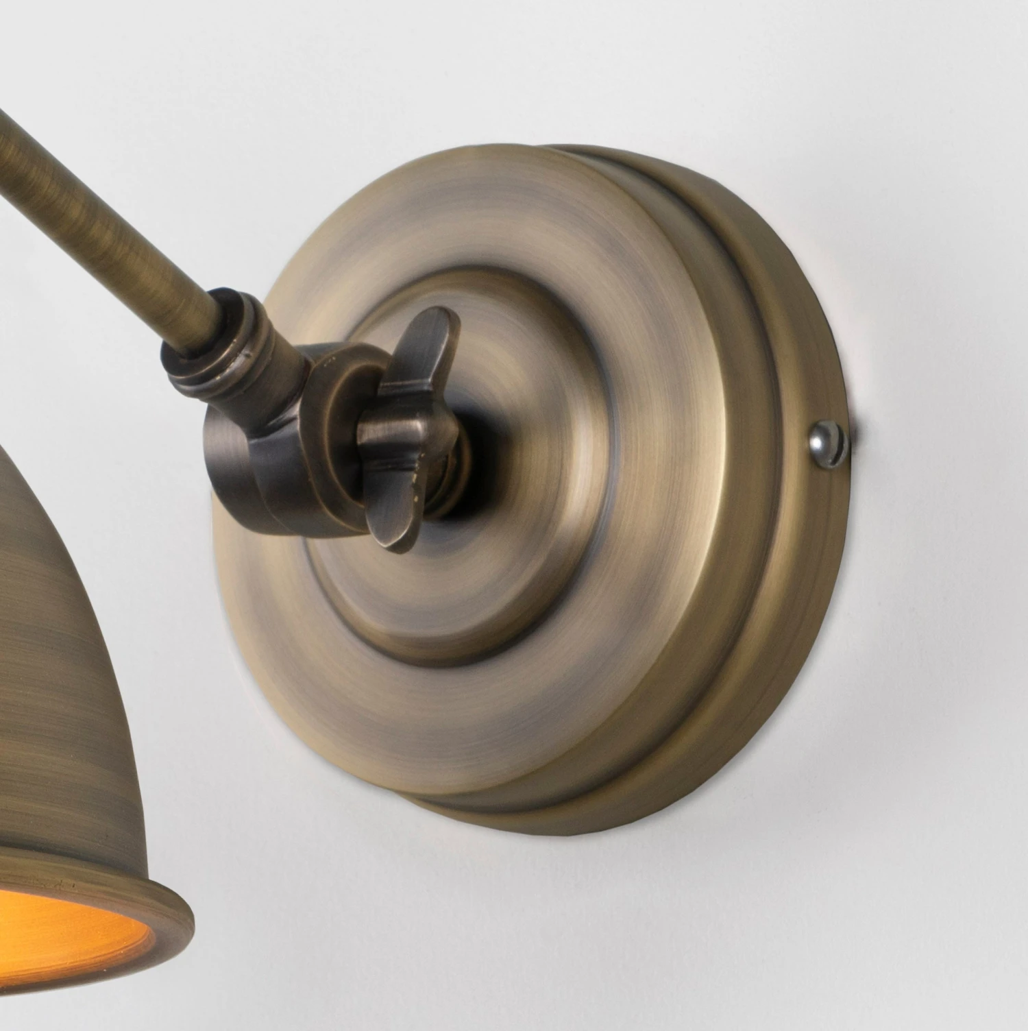 Brindley Wall Light In Antique Brass 4 Brindley Wall Light In Antique Brass - Image 4