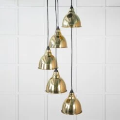 Brindley Cluster Light In Brass