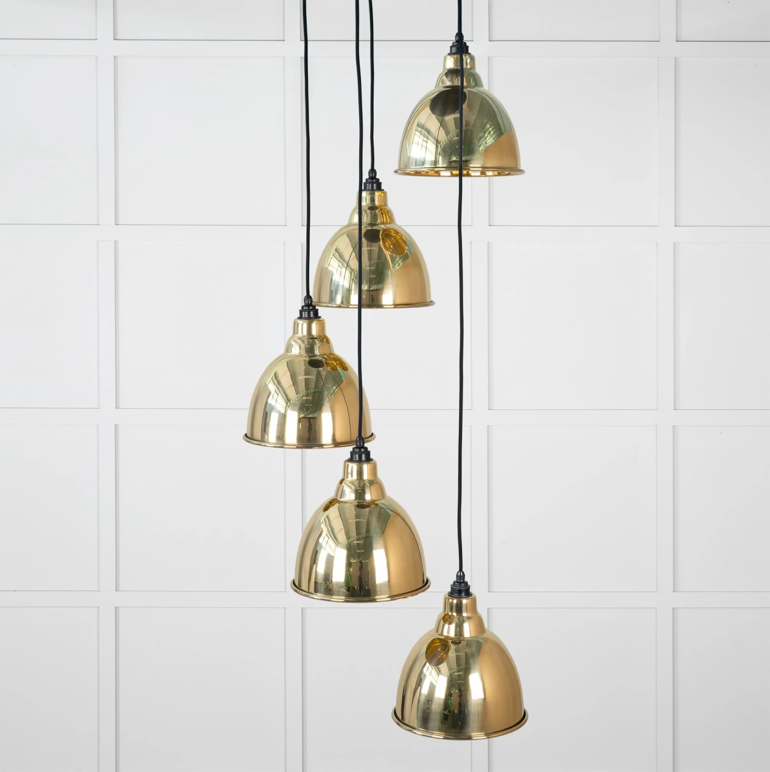 Brindley Cluster Light In Brass 1 Brindley Cluster Light In Brass