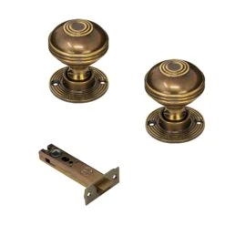 Ringed Brass Door Knobs 32 Ringed Brass Door Knobs -Doorway Designs Store 4InchLatch 28269f84 1838 44d0 9973 4dc6441e8052