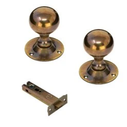 Round Brass Door Knobs -Doorway Designs Store 4InchLatch 40a897d5 553c 4508 a208 95138bbb1bf8