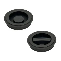 Art Deco Round Flush Pull - Privacy Set -Doorway Designs Store ABRON b1bd1658 f95a 43c6 b624 586e1efc8b13