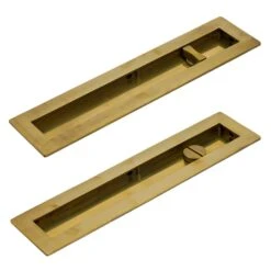 Plain Rectangular Flush Pull - Privacy Set 31 Plain Rectangular Flush Pull - Privacy Set -Doorway Designs Store AB 382bb91d 59cb 4337 a8cb 7fb0c320eb76