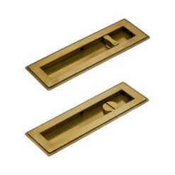 Art Deco Rectangular Flush Pull - Privacy Set 22 Art Deco Rectangular Flush Pull - Privacy Set -Doorway Designs Store AB fed99681 bb2b 4056 9b73 8188ede4777e