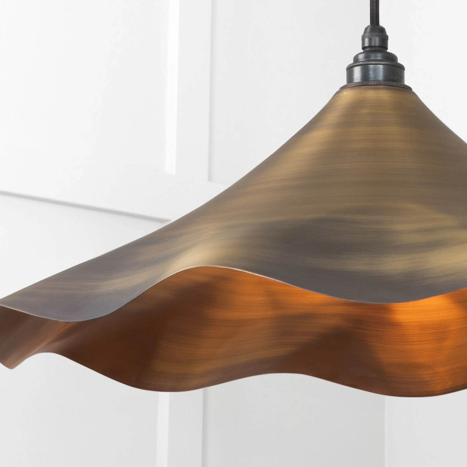 Flora Ceiling Light In Antique Brass 2 Flora Ceiling Light In Antique Brass - Image 2