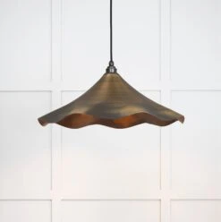 Flora Ceiling Light In Antique Brass