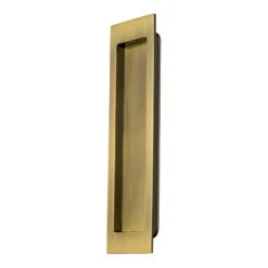 Rectangular Flush Pull 13 Rectangular Flush Pull -Doorway Designs Store Aged Brass Rectangular Flush Pull