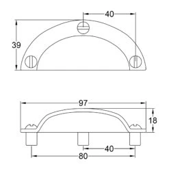 Antique Iron Cup Pulls 11 Antique Iron Cup Pulls -Doorway Designs Store Antique2