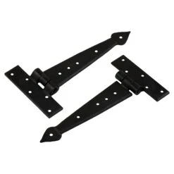 Arrow End T Hinges Black 19 Arrow End T Hinges Black -Doorway Designs Store ArrowTHinges Blk 9In 347b6405 e064 4f44 ab0f 9ac4ced0e915