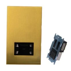 Winchester Shaver Socket With Black Insert 9 Winchester Shaver Socket With Black Insert -Doorway Designs Store BLACK SB