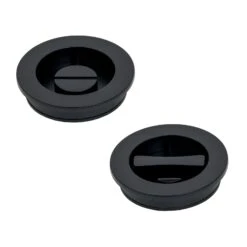 Plain Round Flush Pull - Privacy Set 15 Plain Round Flush Pull - Privacy Set -Doorway Designs Store BLK 71f20196 5977 4dd9 ac30 30acfb109f8a