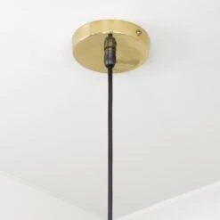 Flora Ceiling Light In Brass -Doorway Designs Store BRASS3