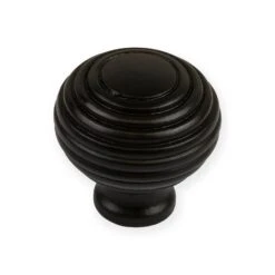 Wooden Beehive Cabinet Knobs 10 Wooden Beehive Cabinet Knobs -Doorway Designs Store Beehive 30mm Ebonized