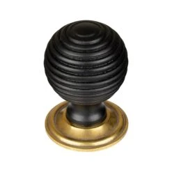 Beehive & Antique Cabinet Knobs 14 Beehive & Antique Cabinet Knobs -Doorway Designs Store Beehivecabinetknobswithantiqueroseebonisedlarge