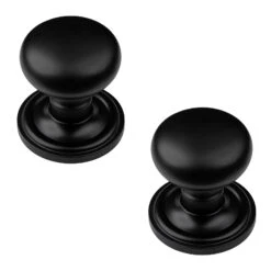 Mushroom Door Knobs Old English Collection -Doorway Designs Store BlackMushroomKnobsOnlycopy