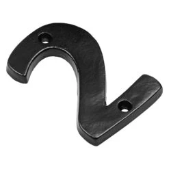 Black Door Numbers -Doorway Designs Store Black Door Number 2