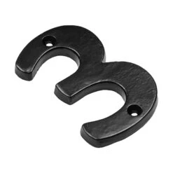 Black Door Numbers -Doorway Designs Store Black Door Number 3