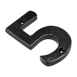 Black Door Numbers -Doorway Designs Store Black Door Number 5