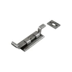 Fishtail Door Bolts Pewter 8 Fishtail Door Bolts Pewter -Doorway Designs Store Bolts FishTail Pew 4inCrkd