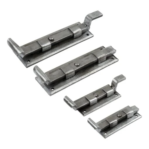 Fishtail Door Bolts Pewter