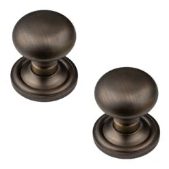 Mushroom Door Knobs Old English Collection -Doorway Designs Store BronzeMushroomKnobsOnlycopy