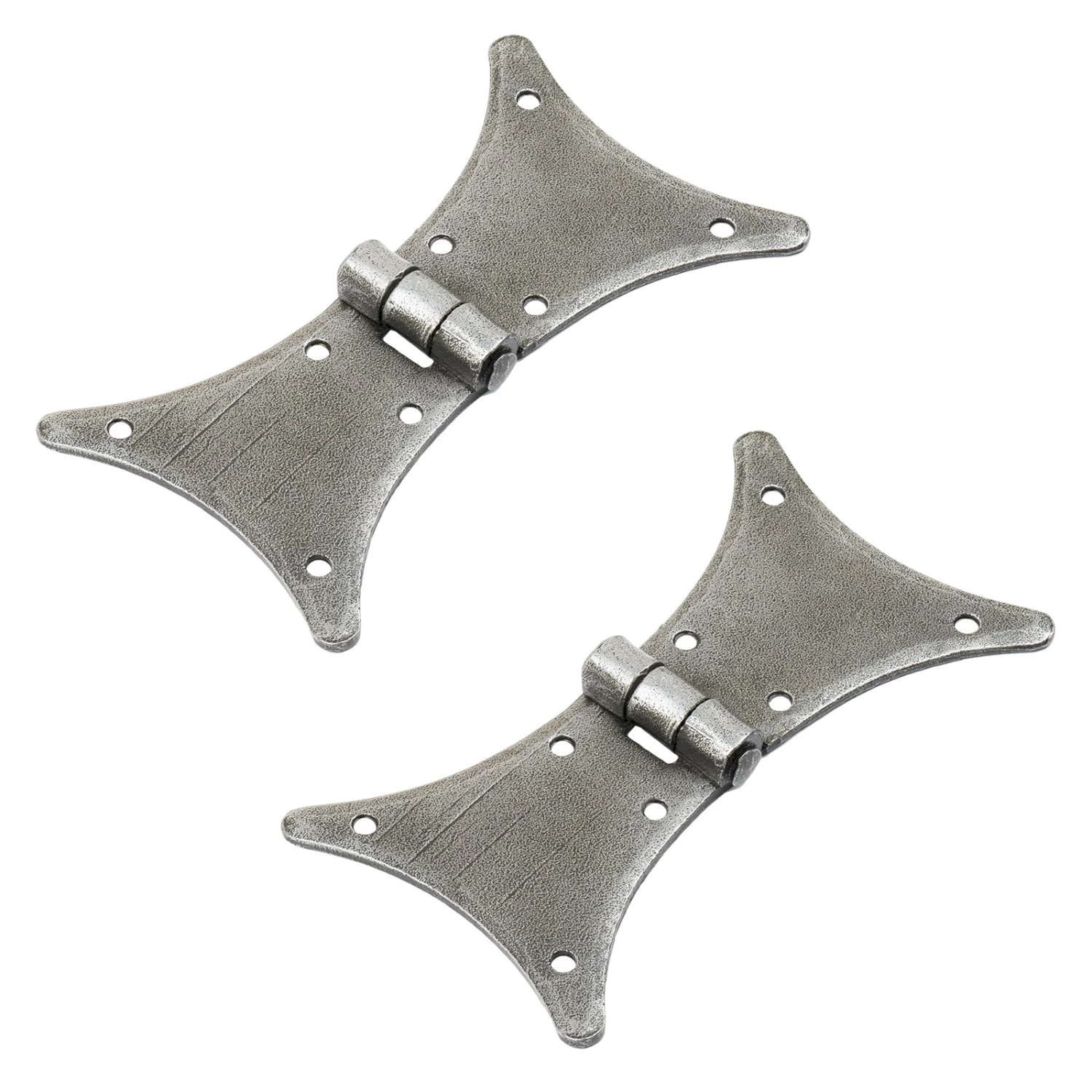 Butterfly Hinges Pewter 2 Butterfly Hinges Pewter - Image 2