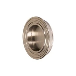 Round Reeded Flush Pull 16 Round Reeded Flush Pull -Doorway Designs Store C1837 SN