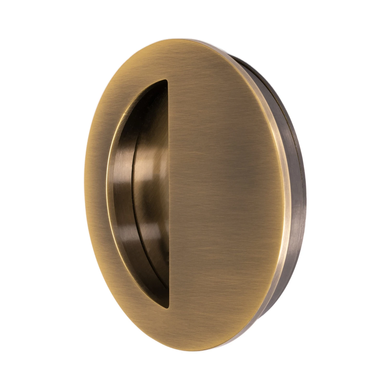 Round Half Moon Flush Pull 4 Round Half Moon Flush Pull - Image 4