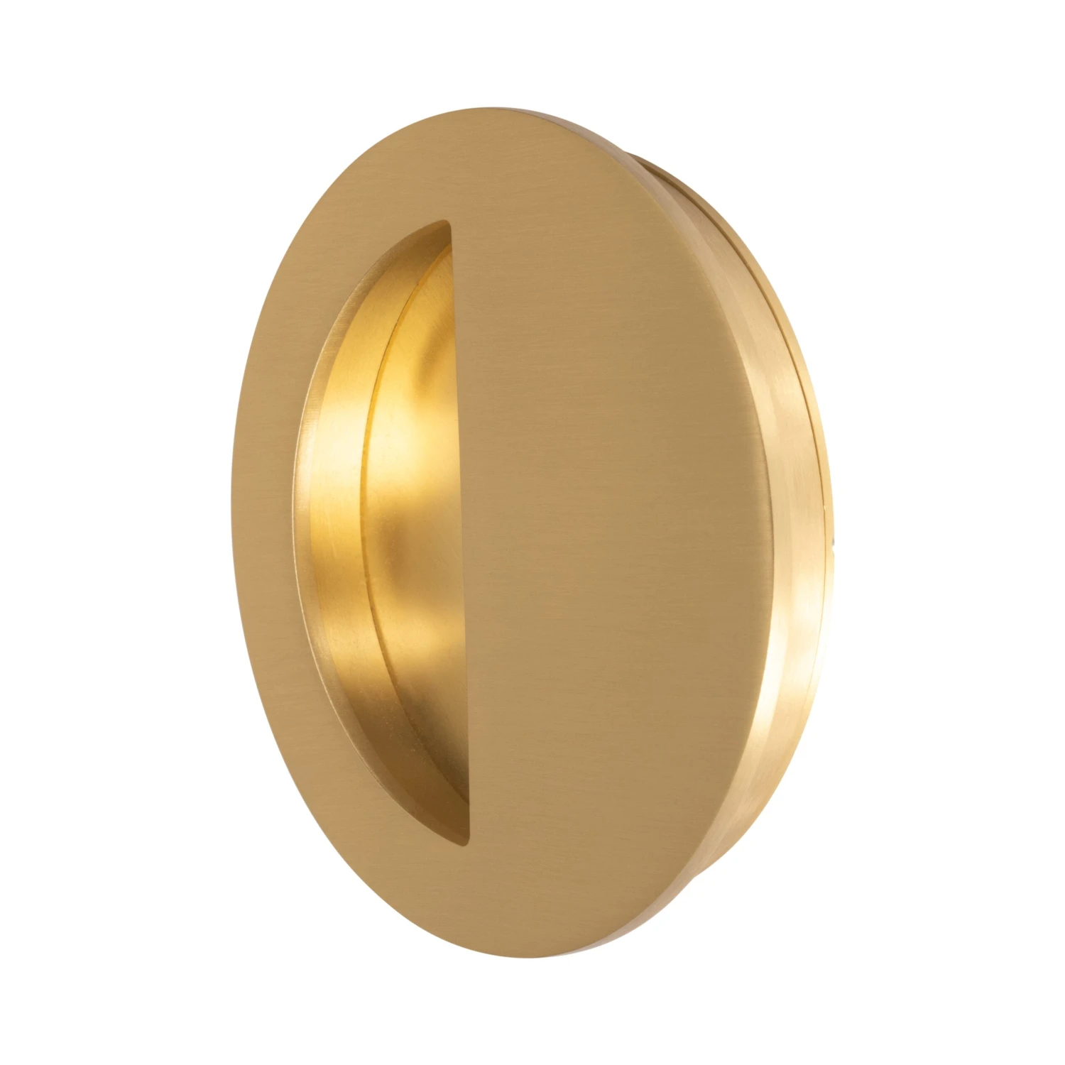 Round Half Moon Flush Pull 7 Round Half Moon Flush Pull - Image 7