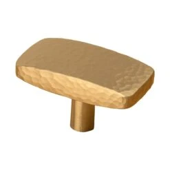 Rectangular Hammered Cabinet Knobs -Doorway Designs Store C338647 SB