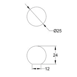 Globe Cabinet Knobs -Doorway Designs Store C3627copy