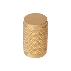 Cylinder Knurled Cabinet Knobs -Doorway Designs Store C3840 SB