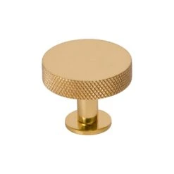 Disc Knurled Cabinet Knobs On Rose 25 Disc Knurled Cabinet Knobs On Rose -Doorway Designs Store C3882 32 PB