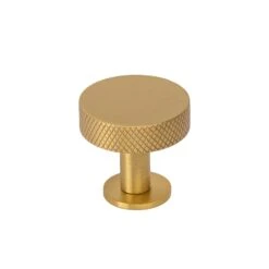 Disc Knurled Cabinet Knobs On Rose 24 Disc Knurled Cabinet Knobs On Rose -Doorway Designs Store C388232 SB