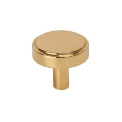 Stepped Disc Cabinet Knobs -Doorway Designs Store C3952 32 PB d47d0e73 5081 43cd a468 1eb9b67ea005